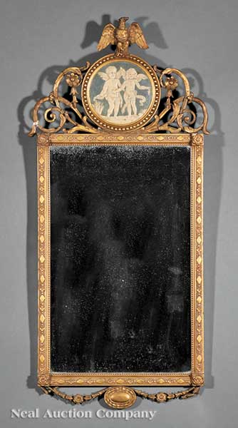 A George III Style Giltwood Mirror 13d255