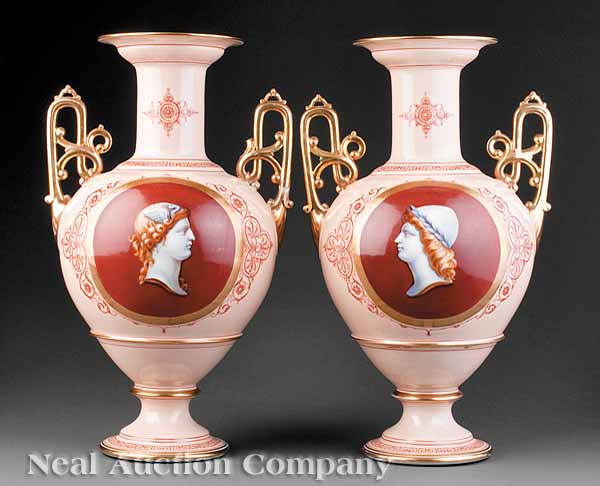 A Pair of Paris Gilt and Polychrome 13d3cd