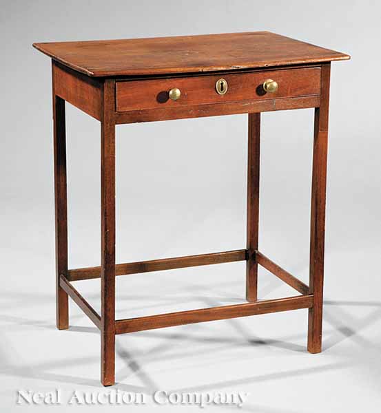 A George III Mahogany Side Table early