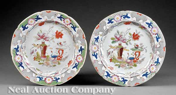 A Pair of Mason's Ironstone "Table