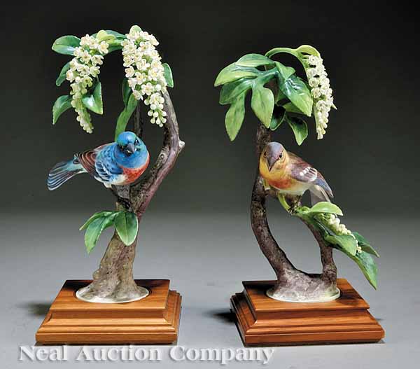 A Pair of Dorothy Doughty Birds c. 1958