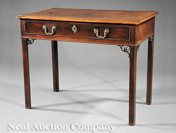 A George III Mahogany Side Table