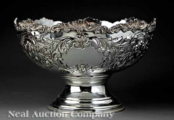 A Decorative Silverplate Punch