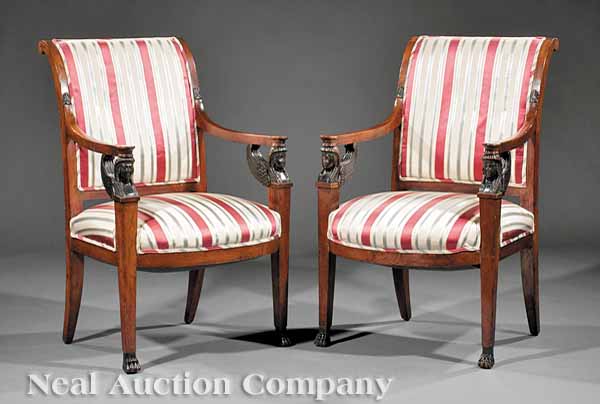 A Pair of French Carved Mahogany 13d4c7