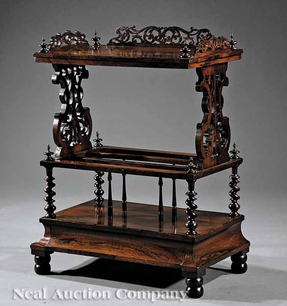 An American Rococo Carved Rosewood 13d4f9