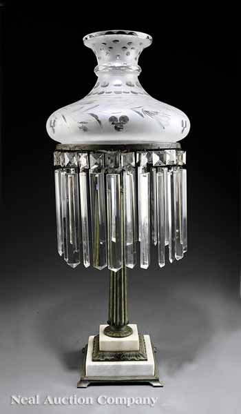 An American Sinumbra Lamp mid 19th 13d503