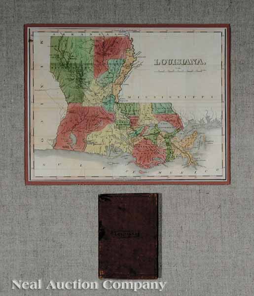 A Federal Pocket Map of Louisiana 13d517