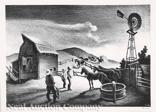 Thomas Hart Benton American Massachusetts 13d543