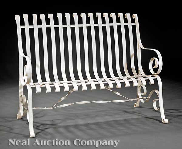 An Antique American Wrought Iron