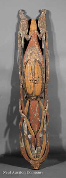 An Abelam Carved and Painted Wood 13d581
