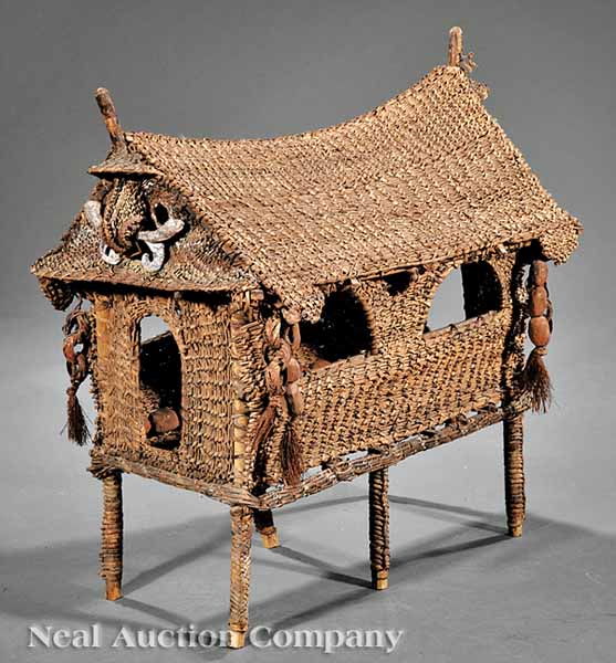 A Middle Sepik River Woven Cult 13d582