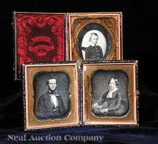  Cased Images a group of three 13d5aa
