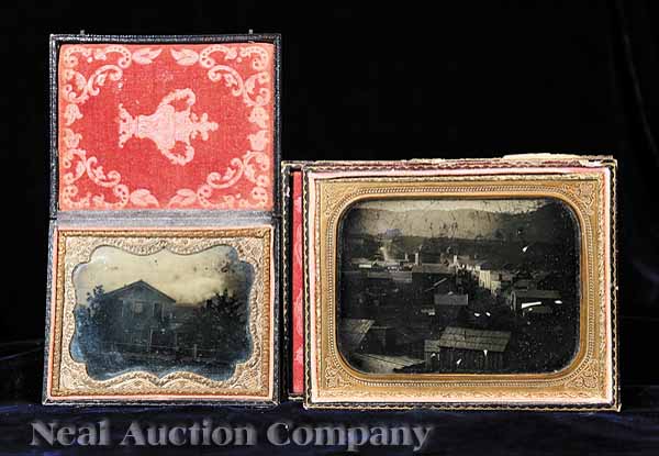 [Cased Images] a group of eight ambrotypes