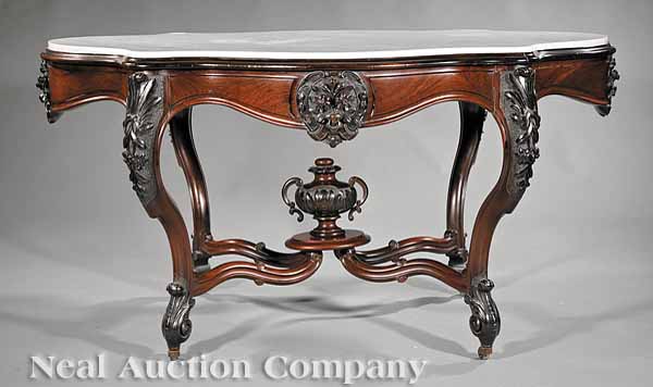 An American Rococo Carved Rosewood 13d5f0