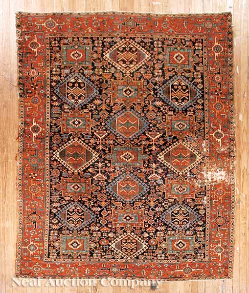 An Antique Persian Carpet c 1900 13d606