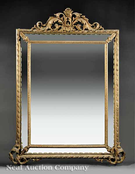 An Antique Louis XVI Style Overmantel 13d60d