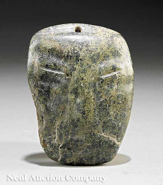 A Mezcala Carved Stone Head c  13af34
