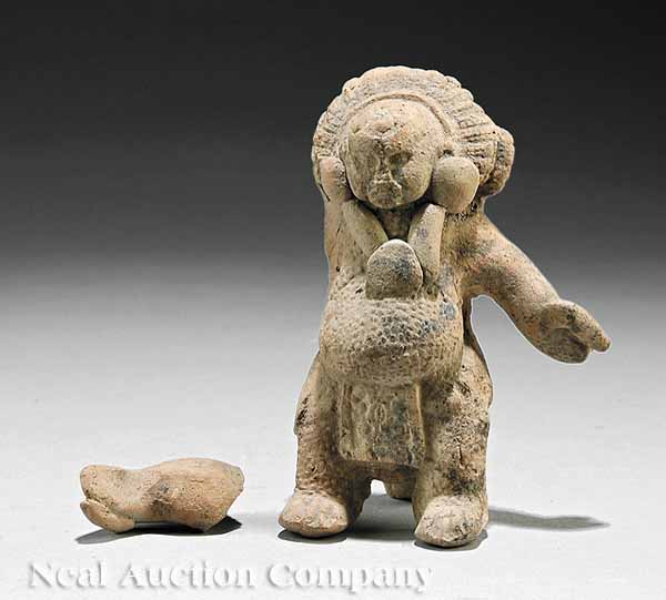 A Maya Pottery Figure of a Fat 13af40