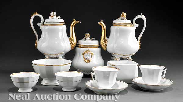 A Paris Porcelain Tea Service comprising 13af9f