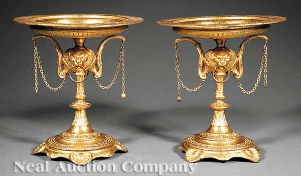 A Pair of Neo Grec Gilt Metal Tazzas 13afc0