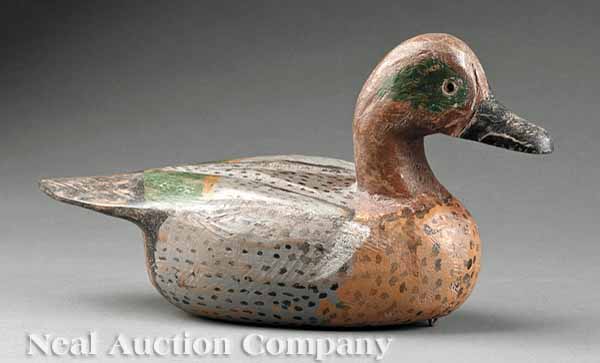 [Decoy] Green Winged Teal by Arthur