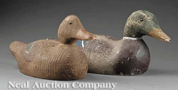  Decoy Mallard Hen and Mallard 13afe8