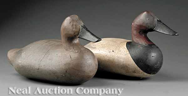  Decoys Canvasback Drake and Canvasback 13afe5