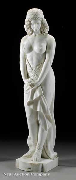 A White Marble of a Slave Girl