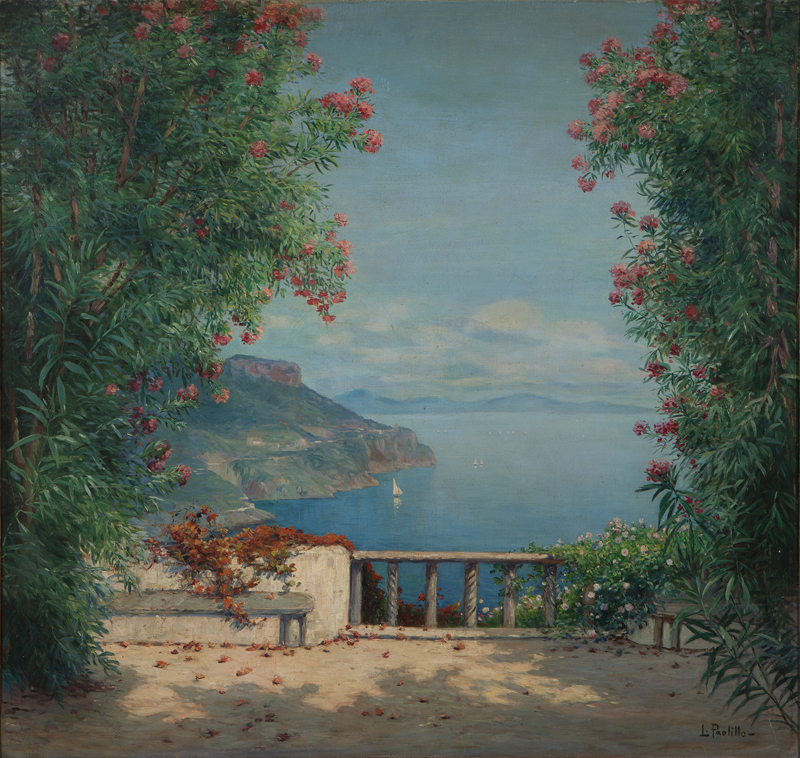 A vista of the Amalfi coast oil 13b2f6