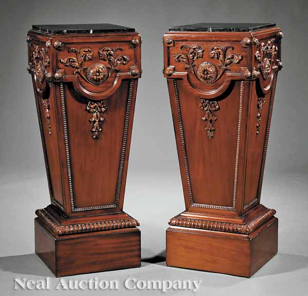 A Pair of Neoclassical Style Carved 13b30f