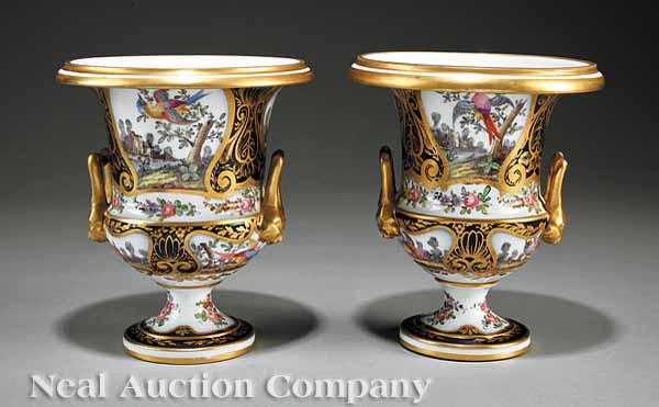 A Fine Pair of Chelsea Cobalt Gilt 13b324