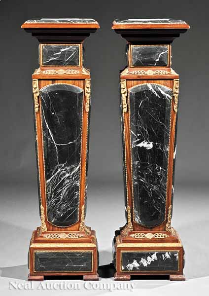 A Pair of Louis XVI-Style Bronze-Mounted