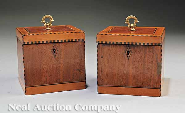 A Good Pair of George III Mahogany