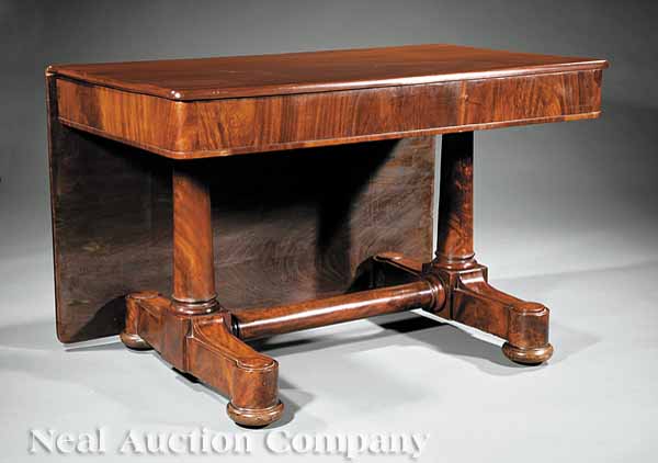 An American Classical Mahogany Serving