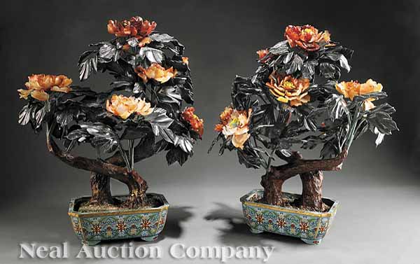 A Large Pair of Chinese Carved 13b340