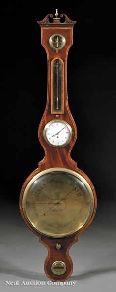 A Fine Regency Mahogany and Inlaid Wheel