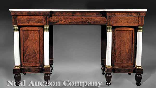 An American Classical Mahogany Sideboard