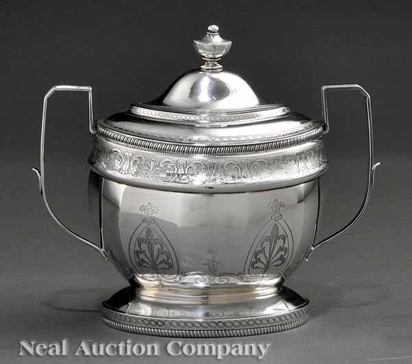 An American Sterling Silver Sugar Bowl