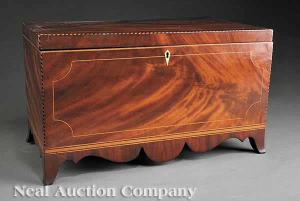 An American Federal Inlaid Mahogany 13b41d