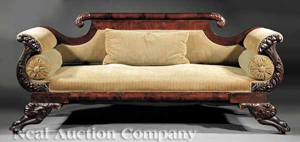 An American Classical Carved Mahogany 13b432