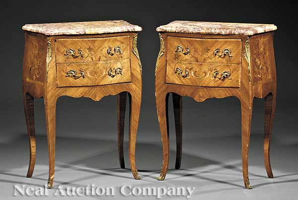 A Pair of Louis XV Style Fruitwood 13b44d