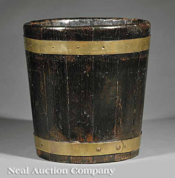 A George III Oak and Brass Bound 13b456