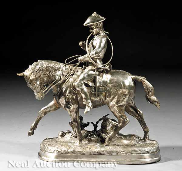 A French Silvered Bronze Figure 13b46f