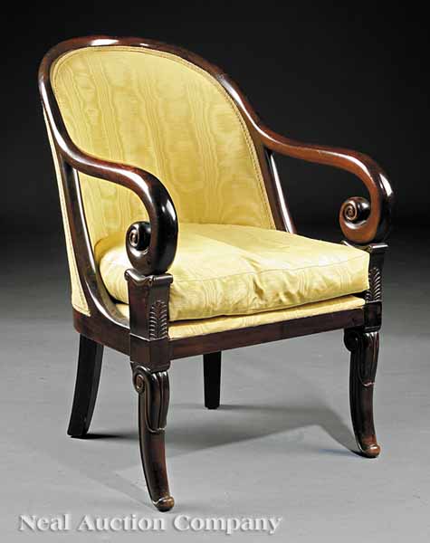 A Louis Philippe-Style Mahogany