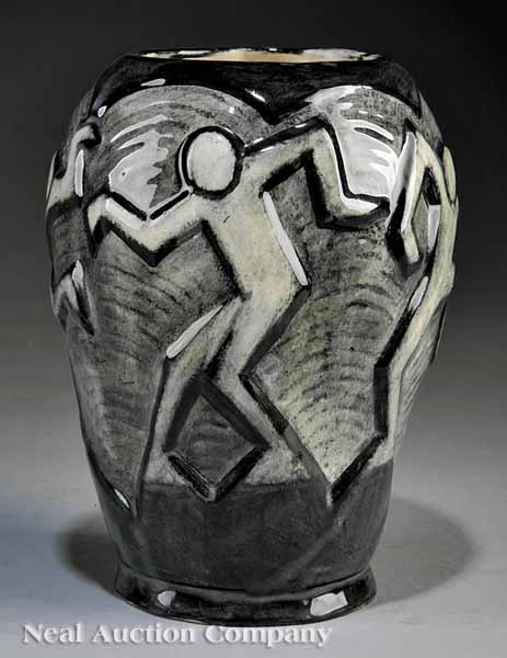A Shearwater Art Pottery Vase 2007
