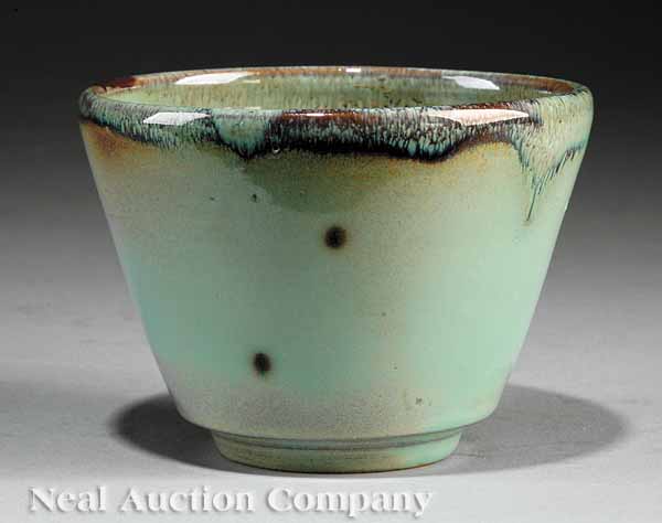 A Newcomb Guild Lichen Ware Pot 13b49e
