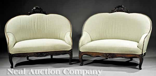 A Pair of American Rococo Carved 13b4c8