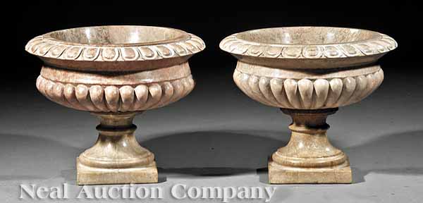 A Pair of Italian Marble Tazzas 13b503