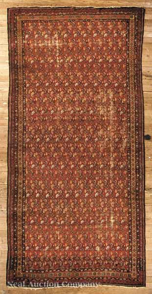 An Antique Hamadan Carpet c 1900 13b529