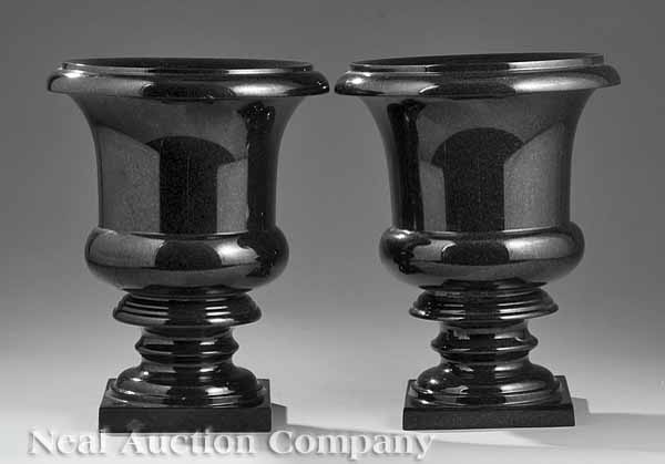 A Pair of Black Granite Campagna 13b557